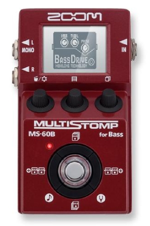 ZOOM MULTI STOMP MS-60B for Bass