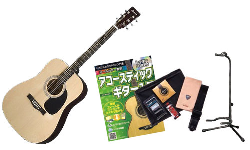 島村楽器 lumber ミニ クラシックギター  LG-1 NT ソフトケース付