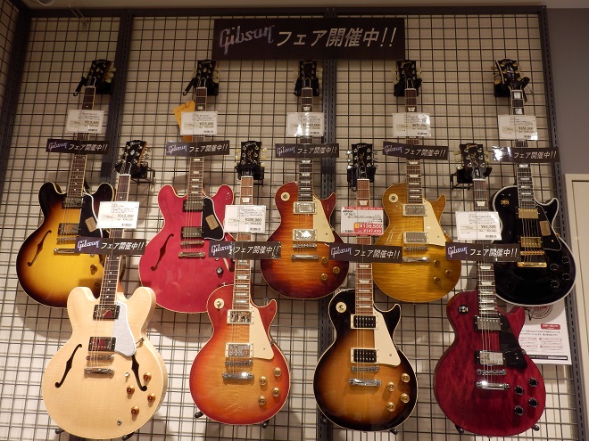 12 13 日 Gibson エレキギターフェア 開催中 レスポール 335 横浜 港北 都筑 島村楽器 モザイクモール港北店