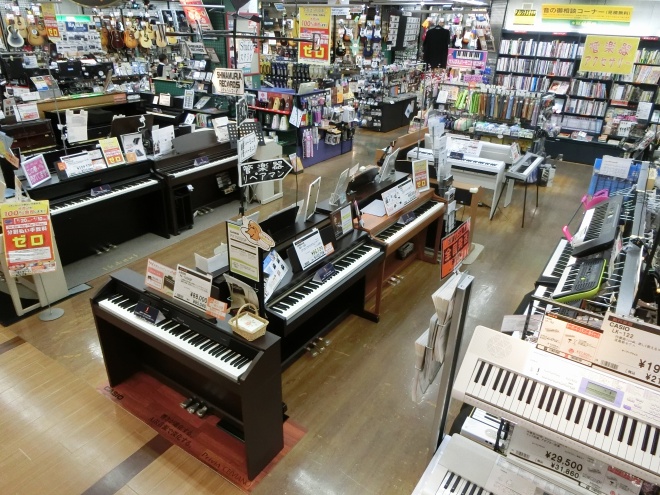 長岡市最大級のピアノ売場 電子ピアノ キーボードこの春のお買い得情報 イオン長岡店 店舗情報 島村楽器