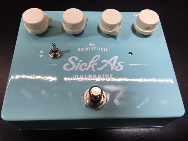 アメリカのハンドメイドペダルブランドBONDI Effects『Sick As Overdrive』が再入荷しました！｜島村楽器 名古屋パルコ店