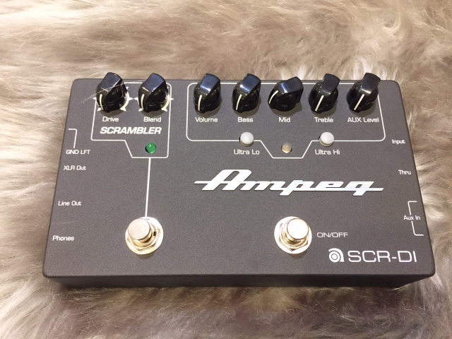 エフェクター新商品】Ampeg SCR-DI入荷のお知らせ｜島村楽器 金沢