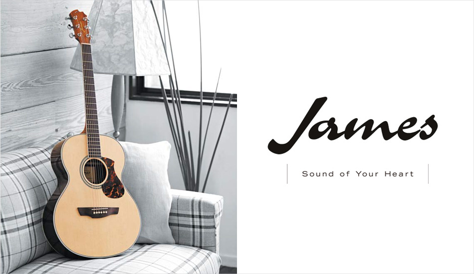 Jamesアコースティックギター
