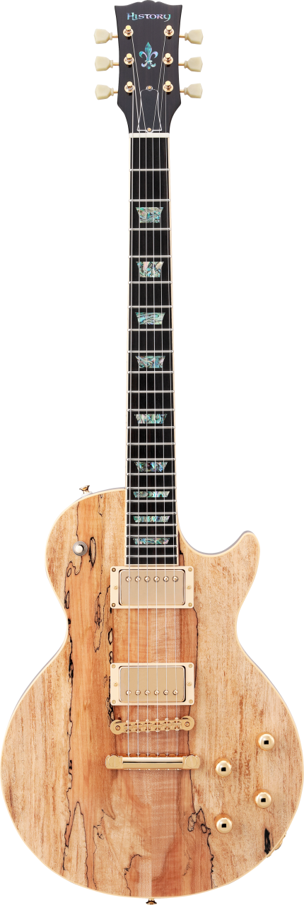ギターブランド「HISTORY」から高級銘木を使用した25周年記念モデルを7