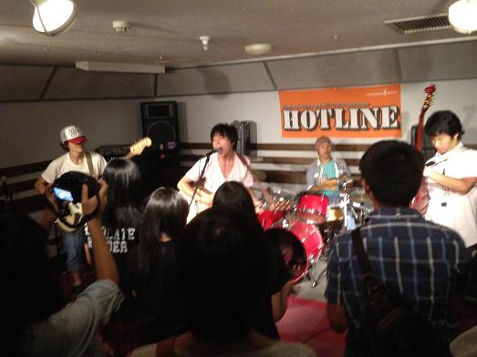 Hotline13 8月18日 最終予選ライブ 島村楽器 Fkd宇都宮店 シマブロ