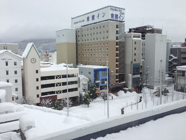 2週連続の記録的な大雪です 島村楽器 松本パルコ店 シマブロ