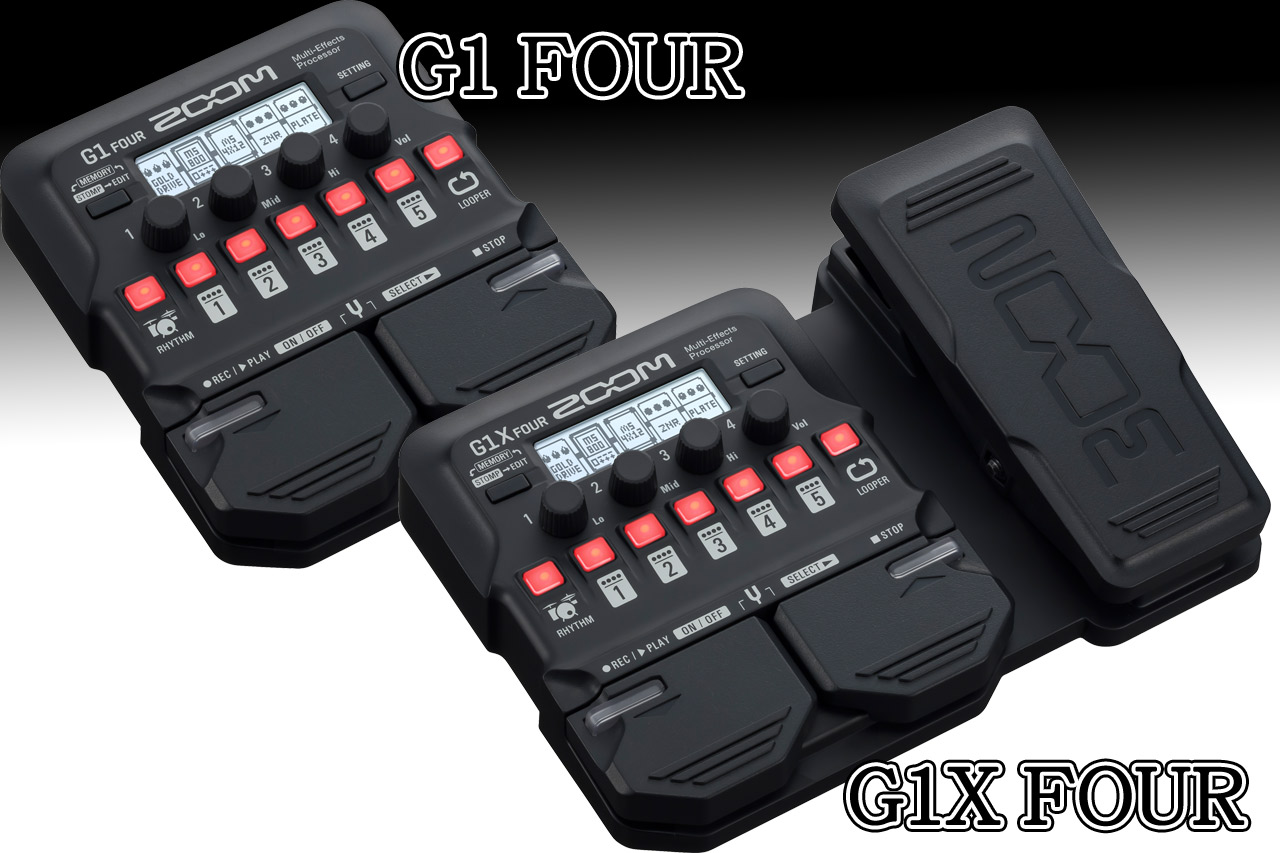 ギター エフェクター zoom G1X