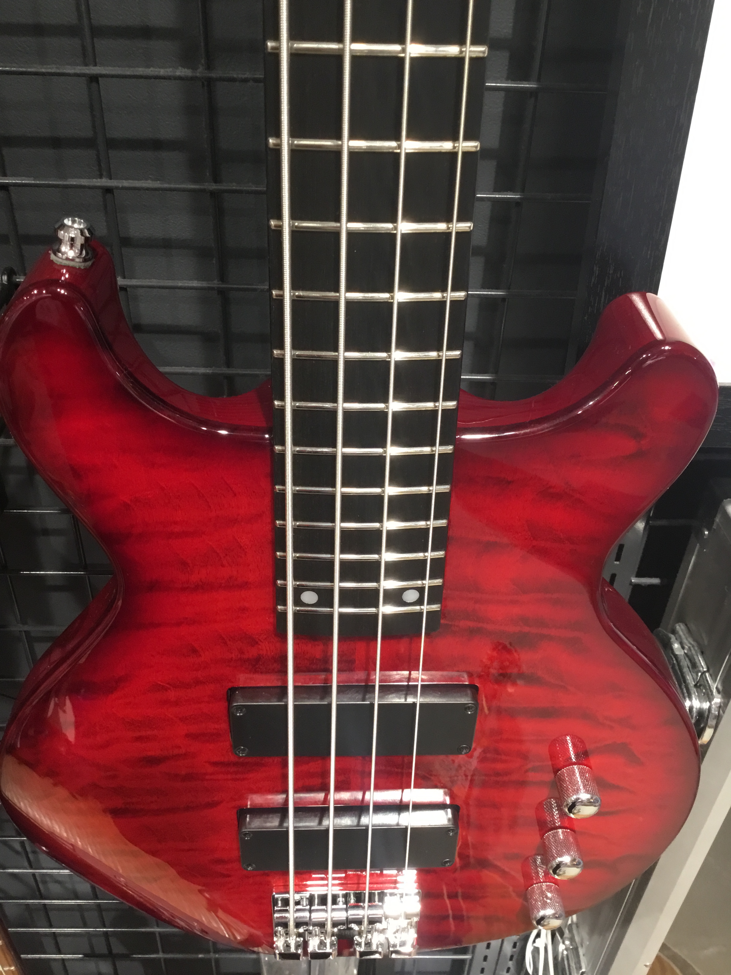 ESP J-TVB-V Fire Red LUNA SEA J - 楽器、器材