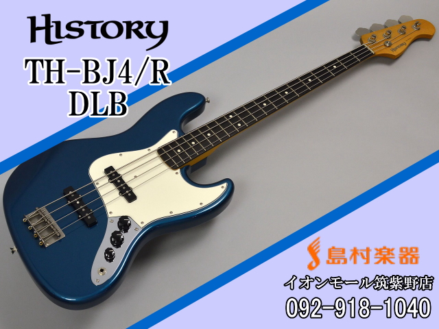 History JazzBass SH-BJ4/R セミハードケース付き