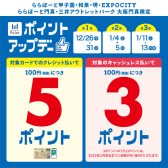 【年末年始】三井ショッピングパークポイントアップのお知らせ