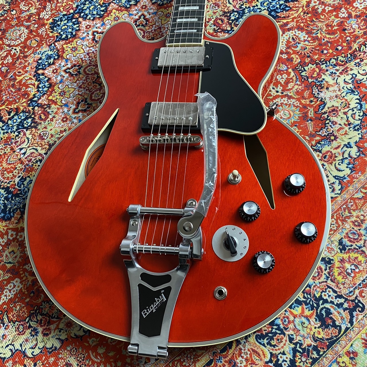 Epiphone Ubukata ES-355 Ver.02 – Sixties Cherry【生形真一氏シグネチャーモデル】｜島村楽器  マークイズ福岡ももち店