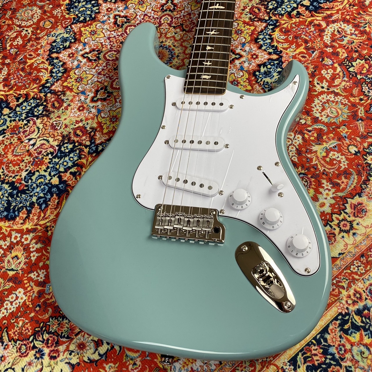 PAUL REED SMITH SE Silver Sky-Stone Blue【John Mayer Signature】【ネックの木目良好】