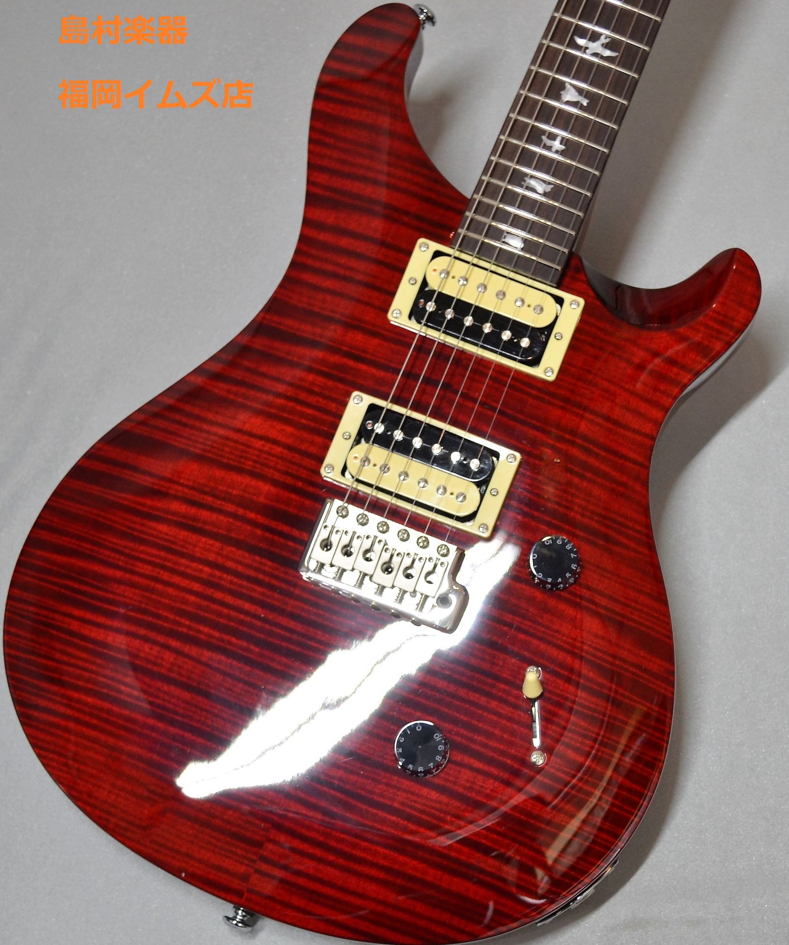 Paul Reed Smith Prs Se Custom 24 Scarlet Red エレキギター Seシリーズ 島村楽器福岡イムズ店 福岡イムズ店 店舗情報 島村楽器