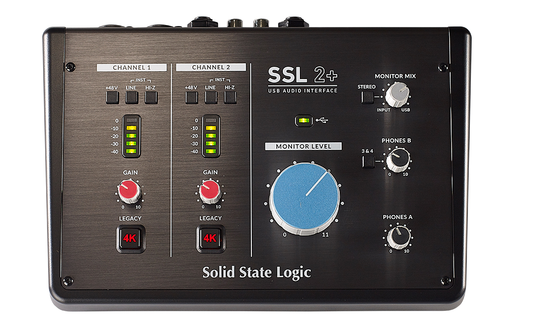 【人気のオーディオインターフェース】Solid State Logic / SSL2+ 