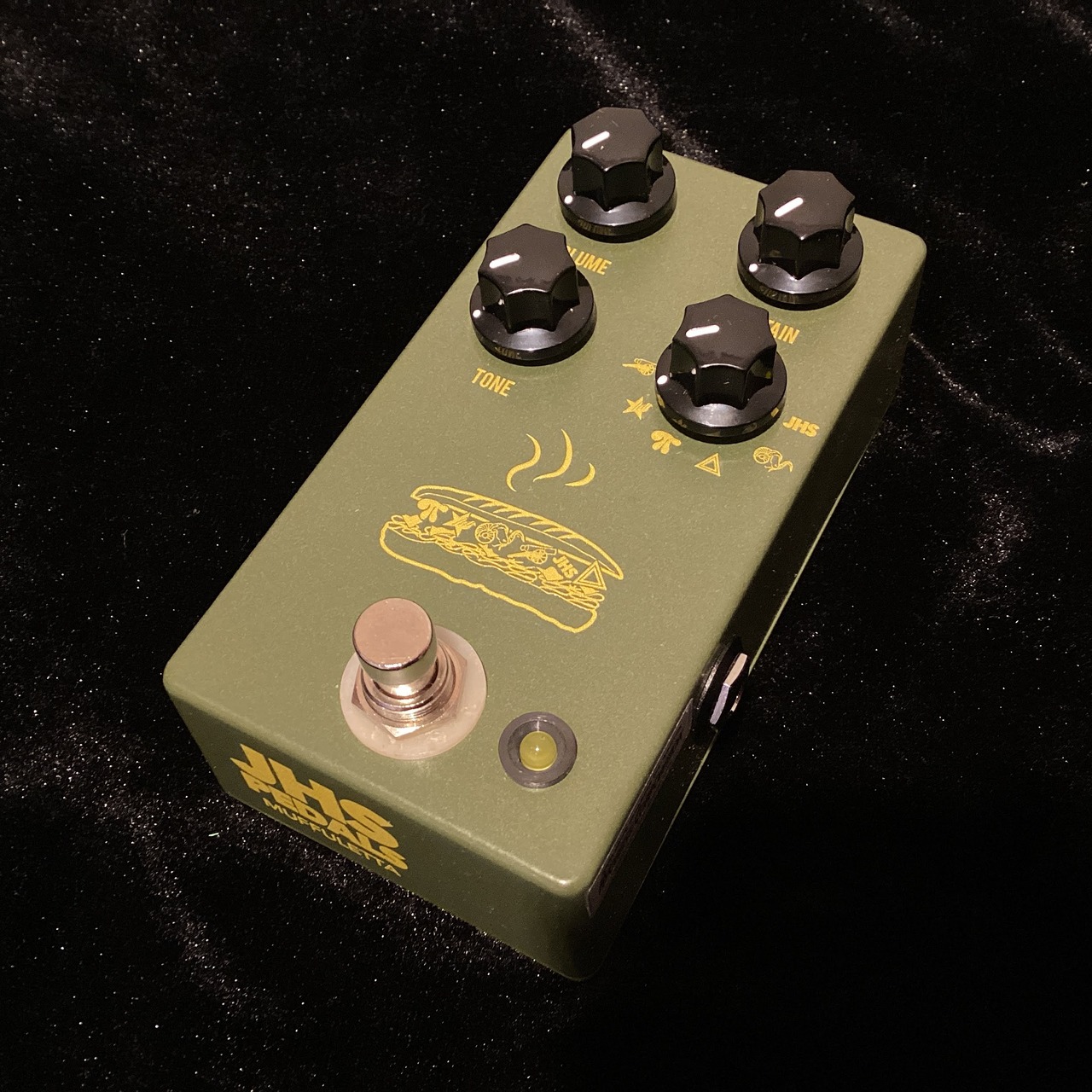 JHS Pedals Muffuletta【Muffulettaのアーミーグリーンのモデル