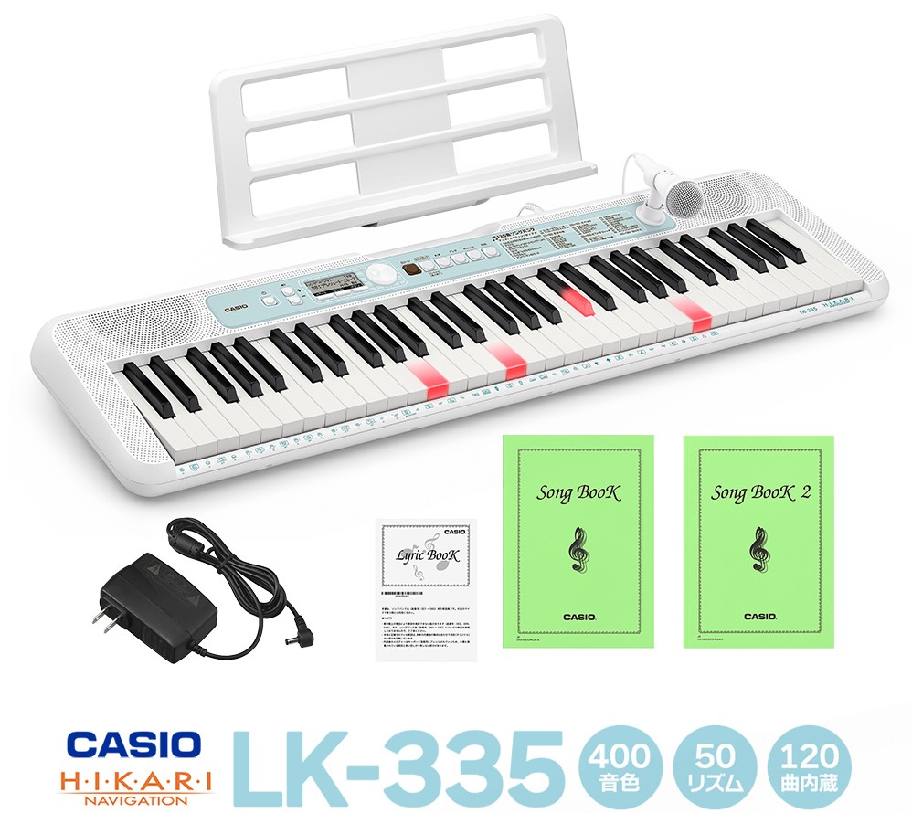 CASIO(カシオ) LK-335 【2024/08/29発売予定】｜島村楽器 アミュプラザ博多店