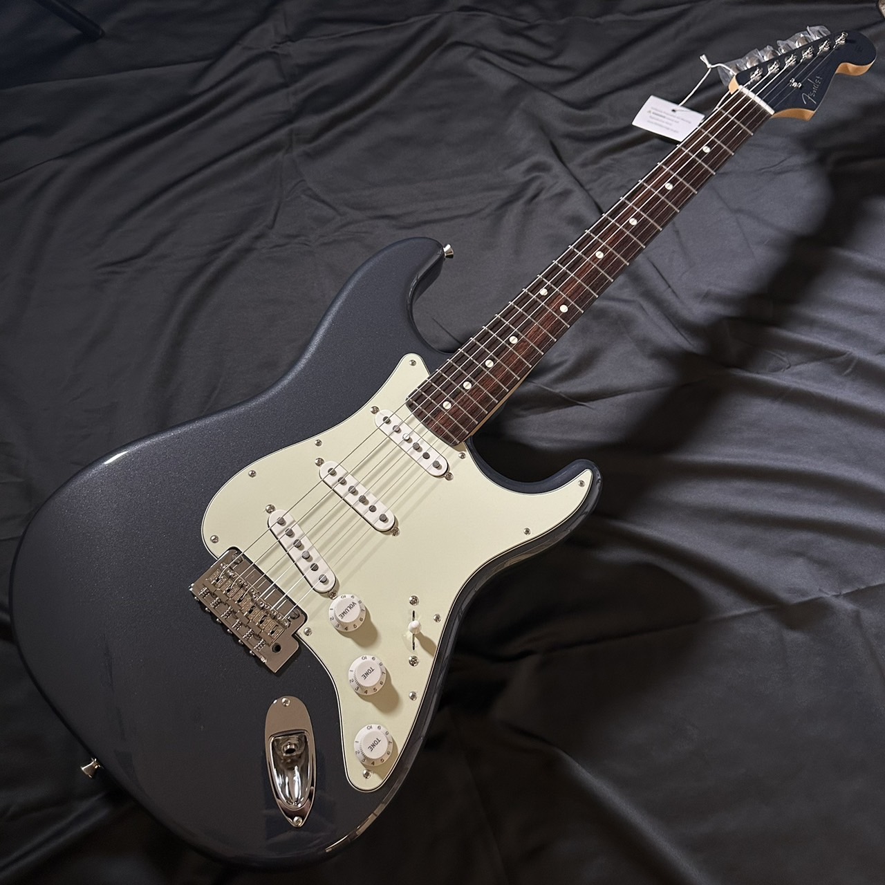 FenderMade In Japan Hybrid II Stratocaster / Charcoal Frost Metallic