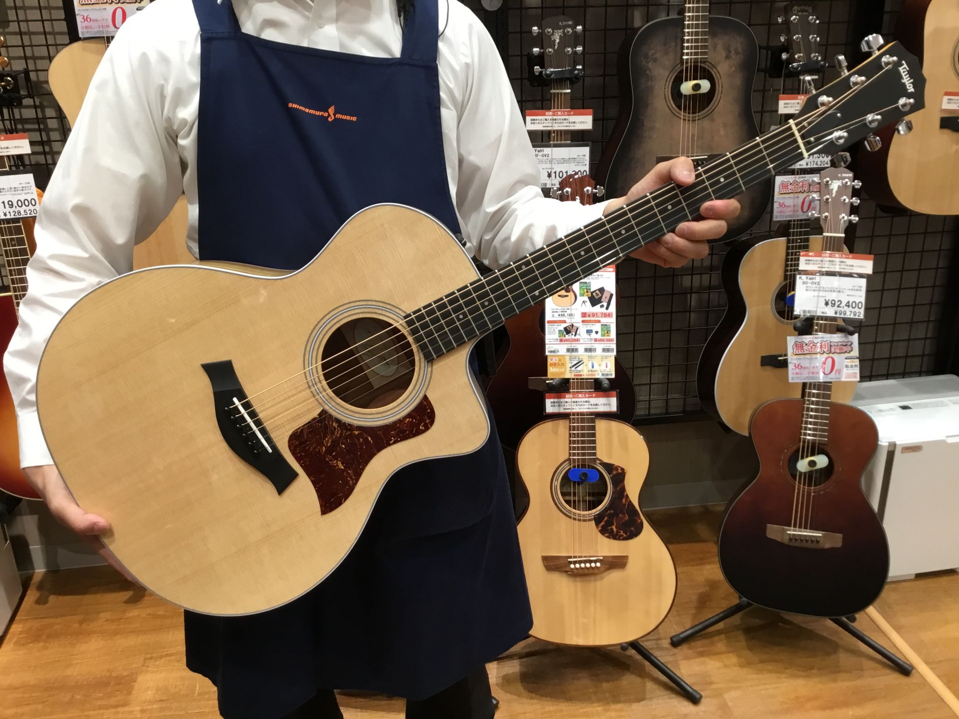 ギター入荷情報！Taylor (テイラー) 214ce-Koa｜島村楽器 イオンモール