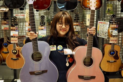 アコースティックギター 新入荷 春らしいカラーで可愛いアコースティックギターj 500a Spcが入荷しました 限定商品 イオンモール神戸北店 店舗情報 島村楽器