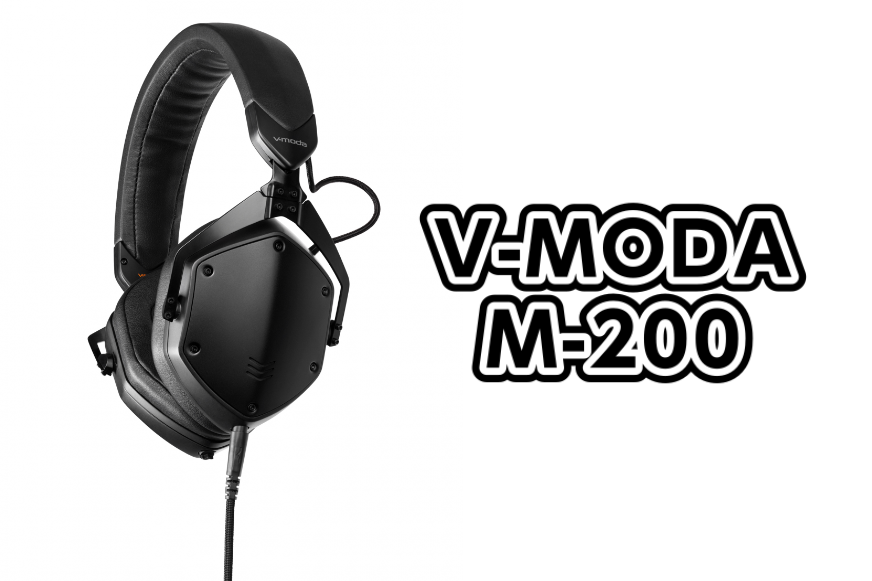 高品質 V-MODA ブイモーダ M-200 Monitor Headphone M200-BK モニター
