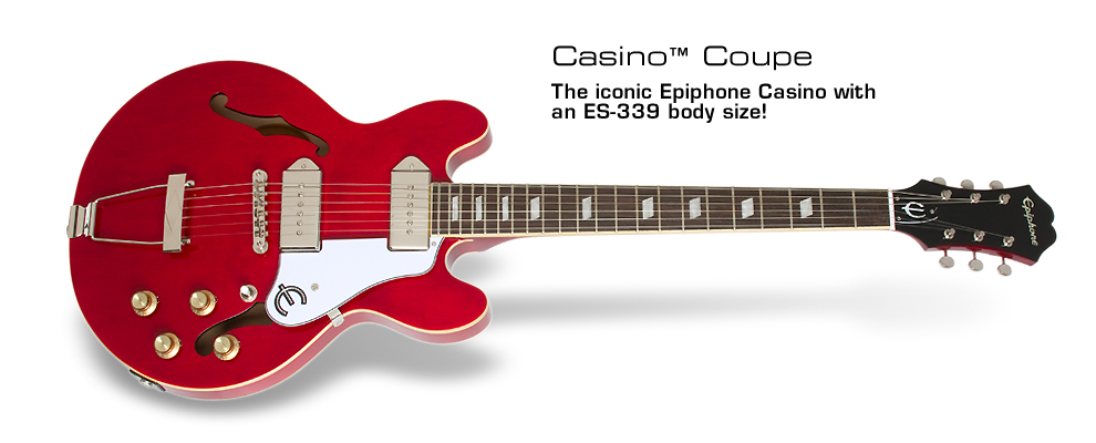 エピフォン カジノクーペ チェリー EPIPHONE casino coupegibson - ギター