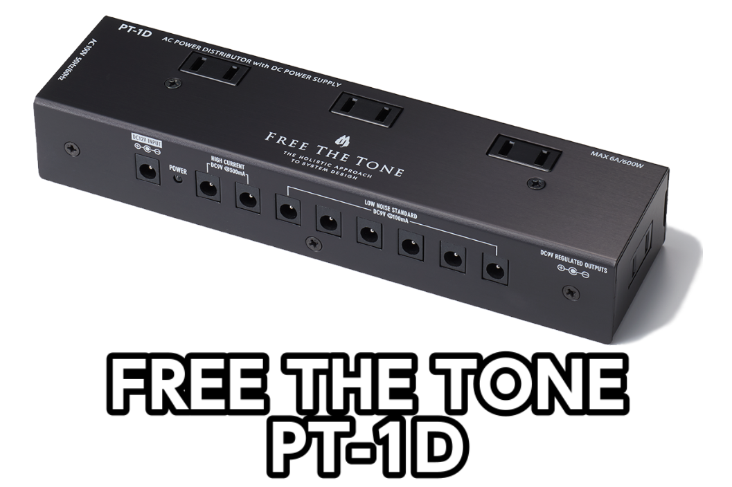 美品 Free The Tone PT-1D パワーサプライ 電源ギター - エレキギター