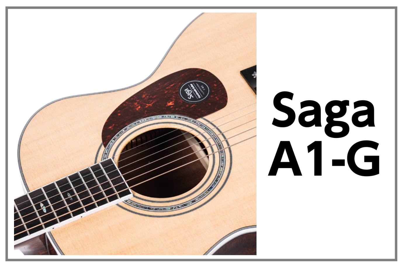 Saga A1-G入荷！ 【アコースティックギター】｜島村楽器 イオンモール ...