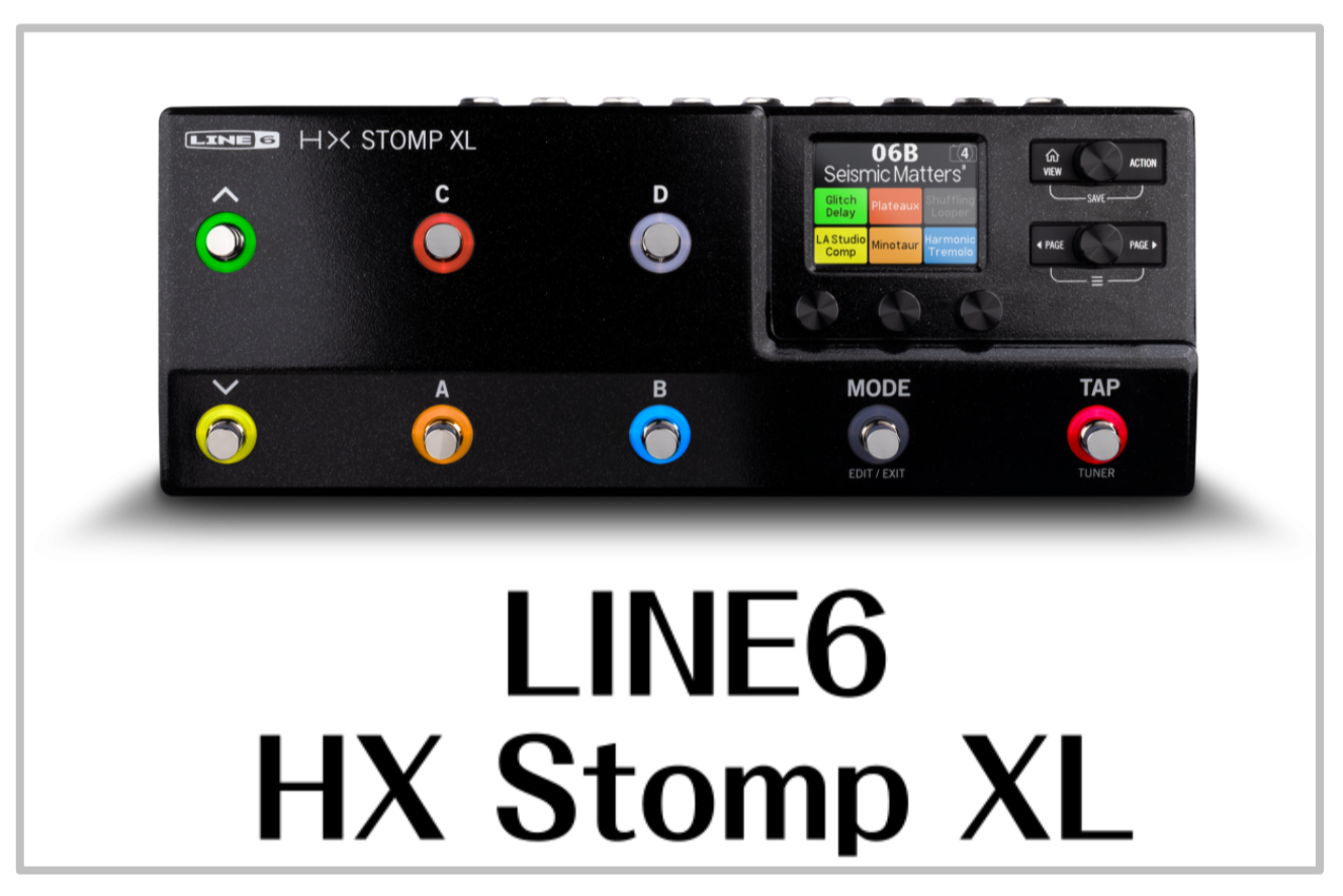 新製品】LINE6 HX Stomp XL 発売！ご注文承ります！｜島村楽器 イオン 