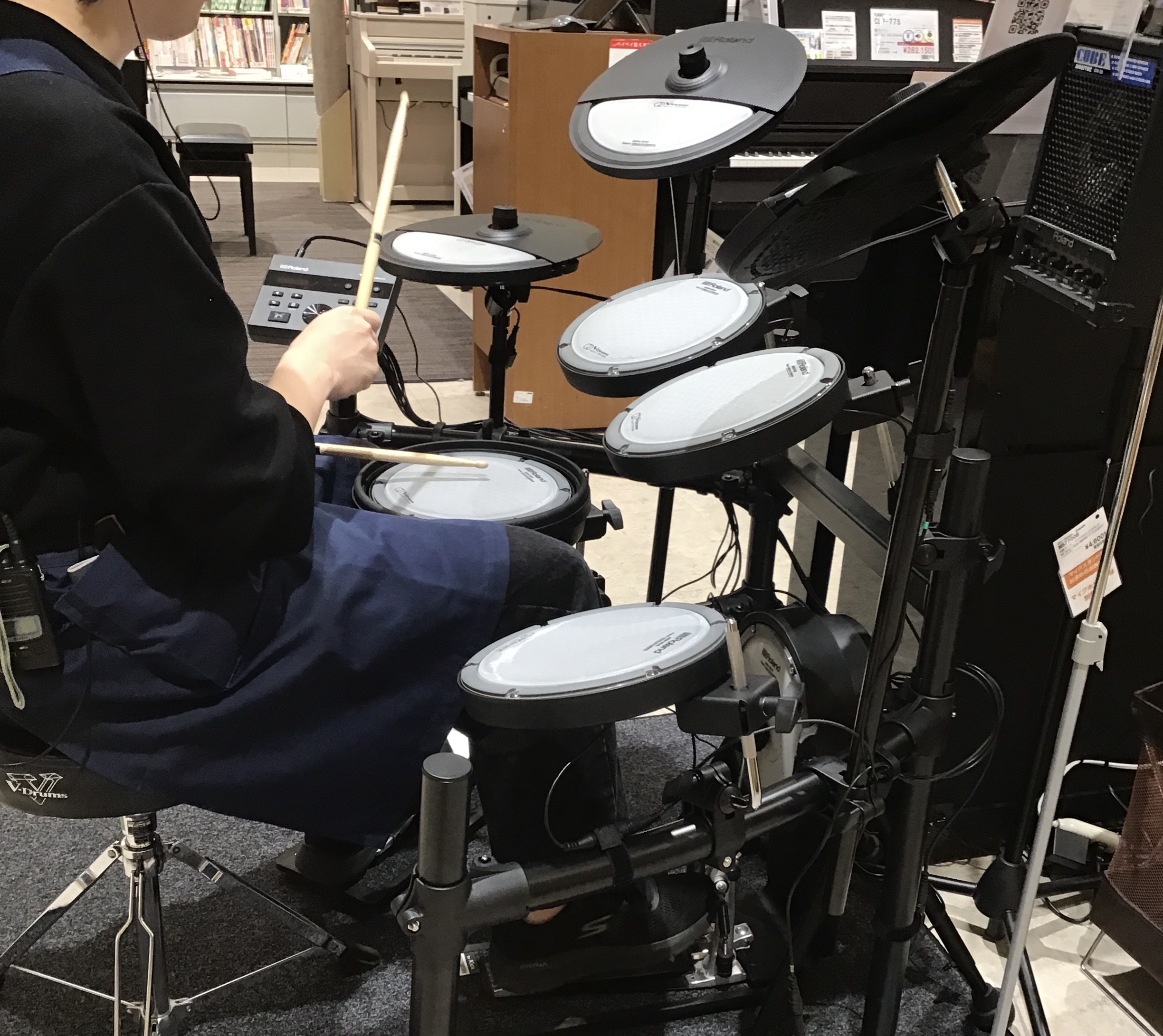 電子ドラム】Roland VQD106を店頭で体験しよう！｜島村楽器 ららぽーと甲子園店