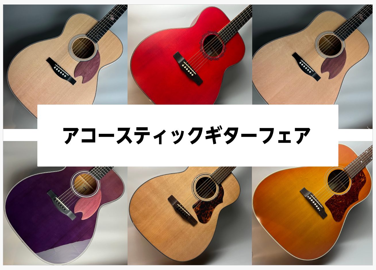 アコースティックギターフェア開催中｜島村楽器 イオンモール熊本店