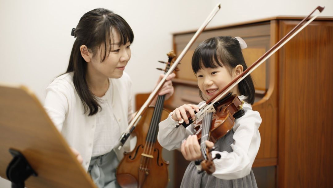 バイオリン教室】5歳から70代まで、幅広い年代の方がお通い中！あなた