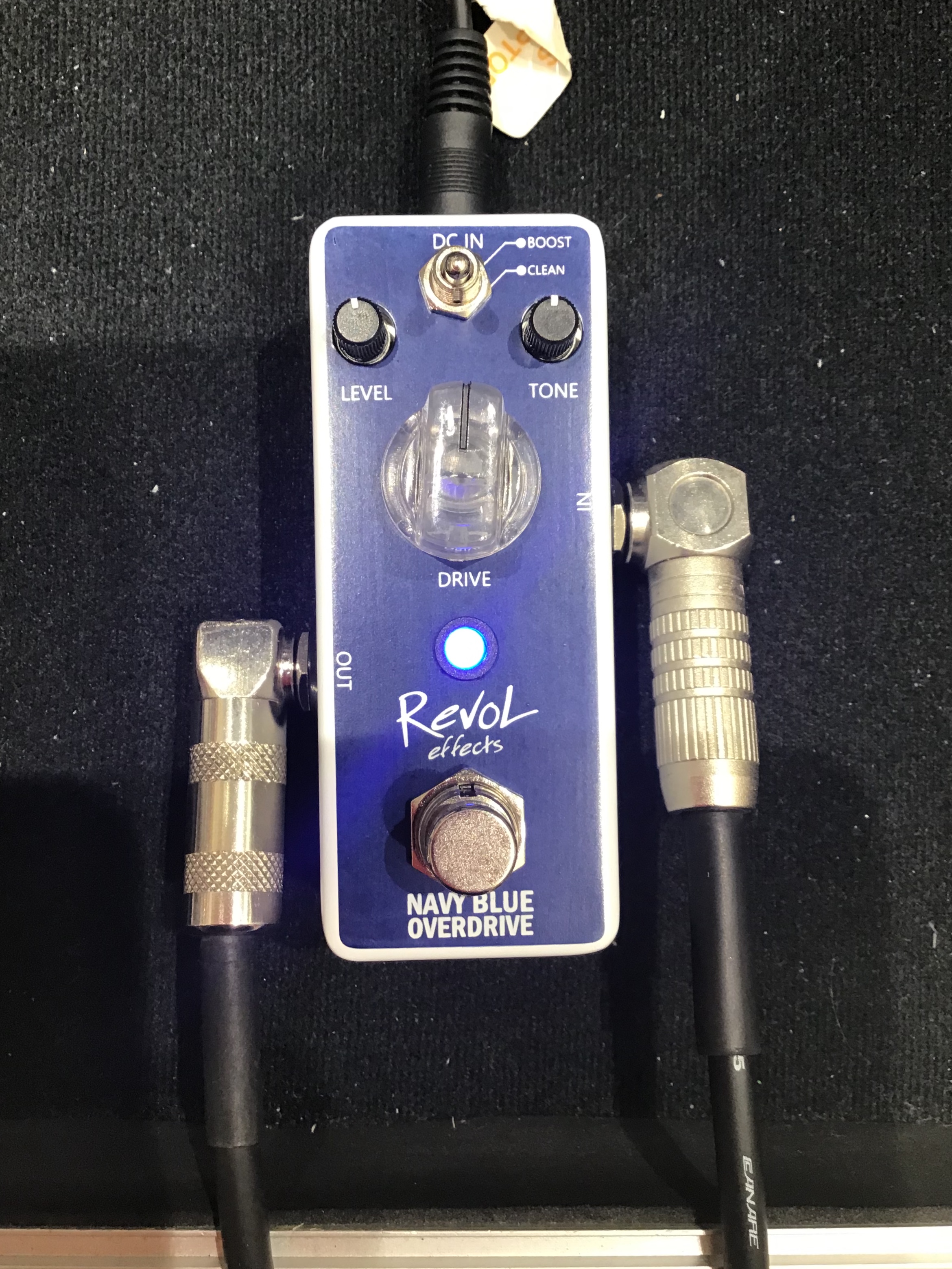 訳ありセール RevoL effects EOD-01 NAVY BLUE OVERDRIVE オーバー