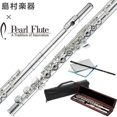 Pearl F-DPS/E フルート 頭部管銀製 オフセット カバードキイ Eメカ 