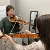 ﻿【バイオリン】45分間ワンコインレッスン開催！
