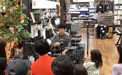 【音楽教室】10月1日(日)ドラムLIVE＆体験会を開催しました！
