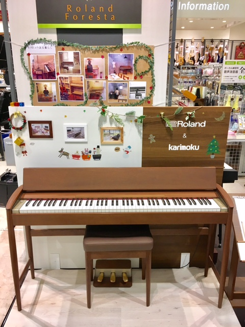 電子ピアノ 話題のおしゃれピアノ きよら って イオンレイクタウン店 店舗情報 島村楽器