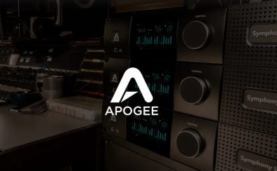 Apogeeの人気オーディオインターフェース3機種を展開中！