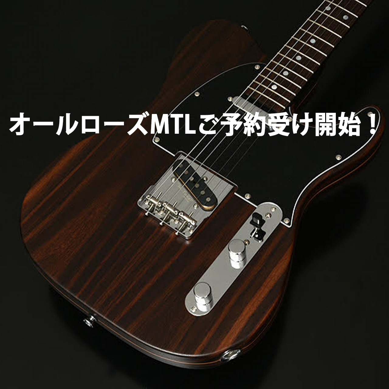 MOMOSE MTL-AR 公式 All Rose Telecaster オールローズ