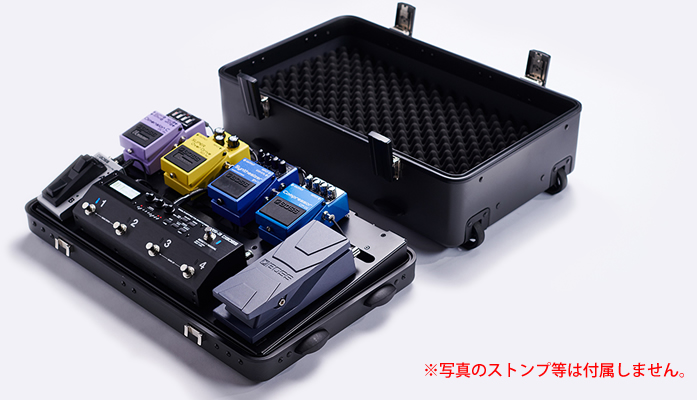新商品】ギター・エフェクターを機能的に収納できるペダルボード3 