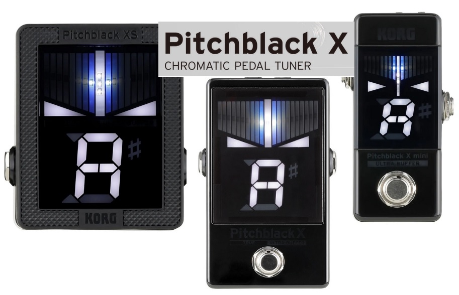 新入荷情報】KORG 新時代のチューナー Pitchblack X Series 入荷しま