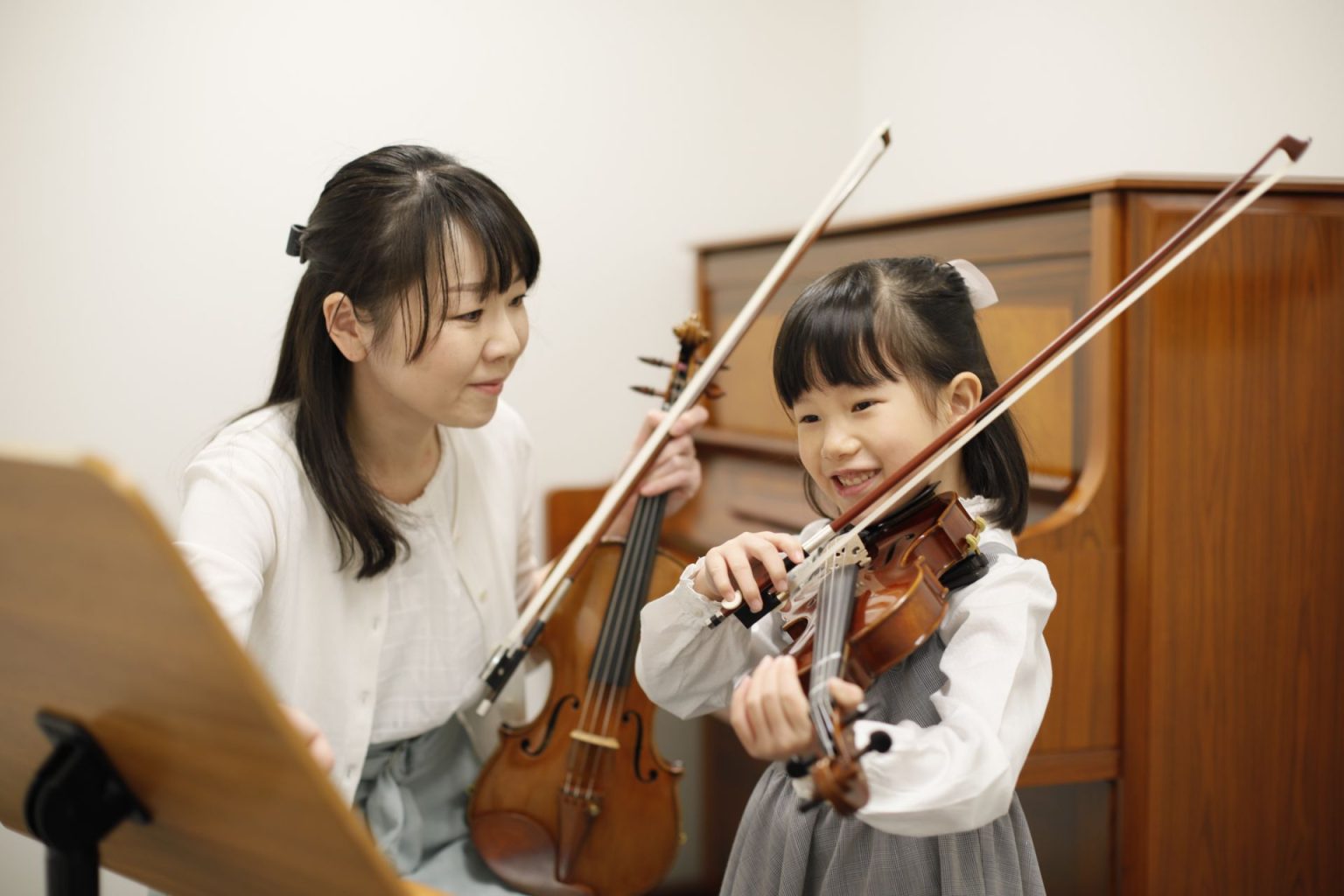 ららぽーと名古屋みなとアクルス店3階：音楽教室】3歳から通えるバイオリン教室♪お子様の初めての習い事に！｜島村楽器 ららぽーと名古屋みなとアクルス店