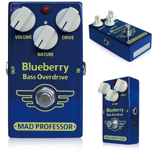 北欧の名門MAD PROFESSORの人気ベース用ドライブペダル Blueberry Bass