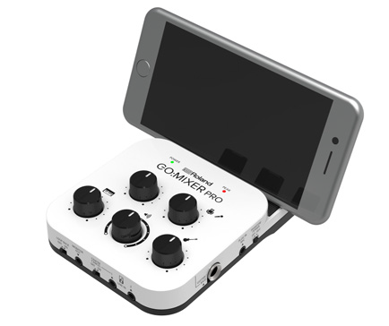 すぐに始められるスマホで生配信機材！【GO:MIXER PRO】発売中！歌や