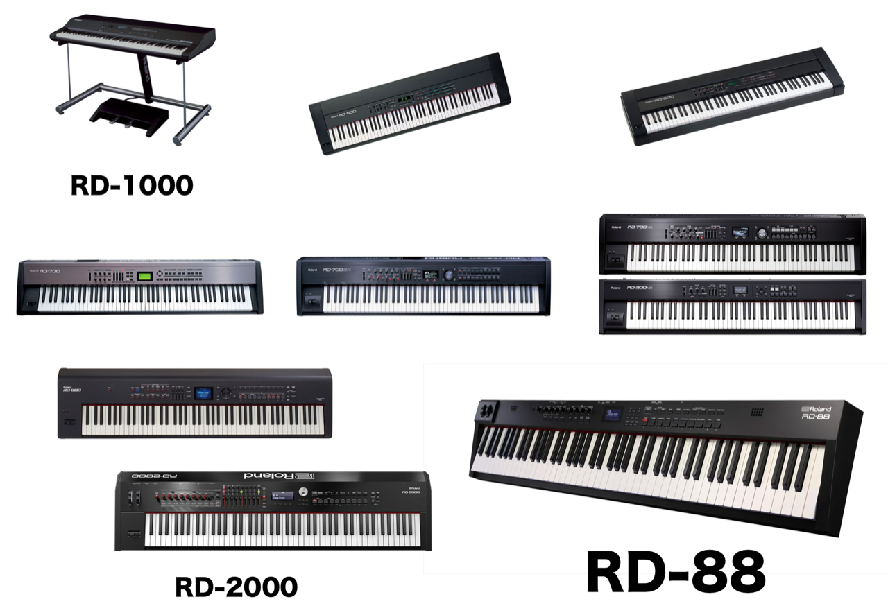 軽量コンパクトでスピーカー搭載！Rolandの新たなステージピアノRD-88、RD-88-SCの魅力を徹底紹介！｜島村楽器 名古屋パルコ店