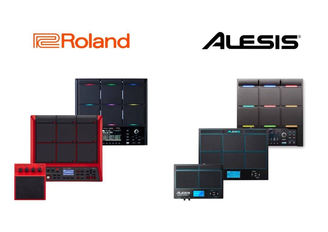 Alesis サンプリングパッド 8パッド MIDI端子 SDカード対応 SamplePad