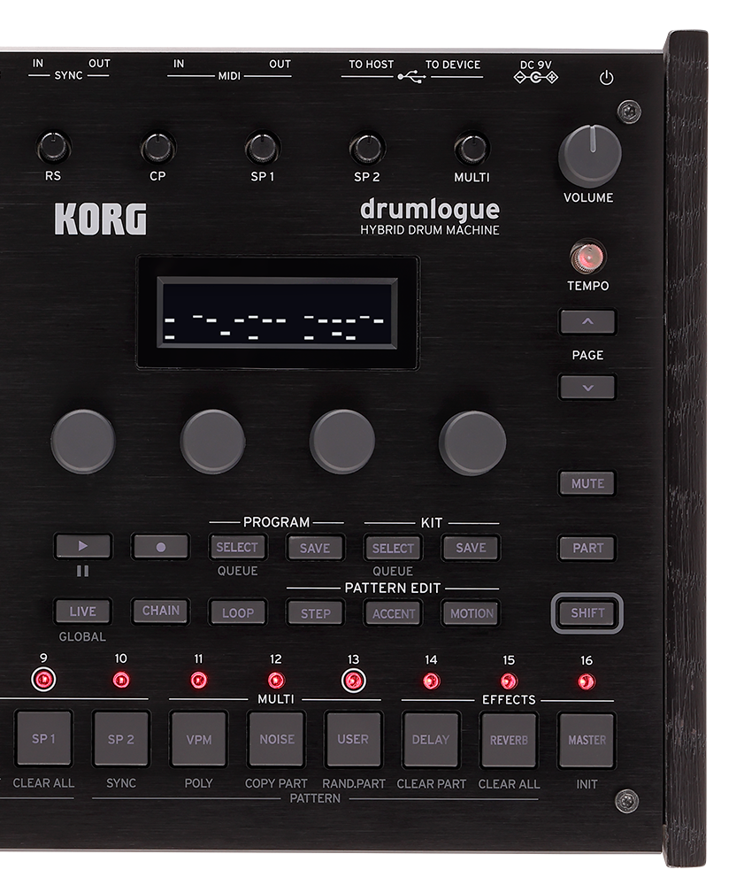 KORG drumlogueが遂に登場！アナログ/デジタルハイブリットの新たなリズムマシン！｜島村楽器 名古屋パルコ店