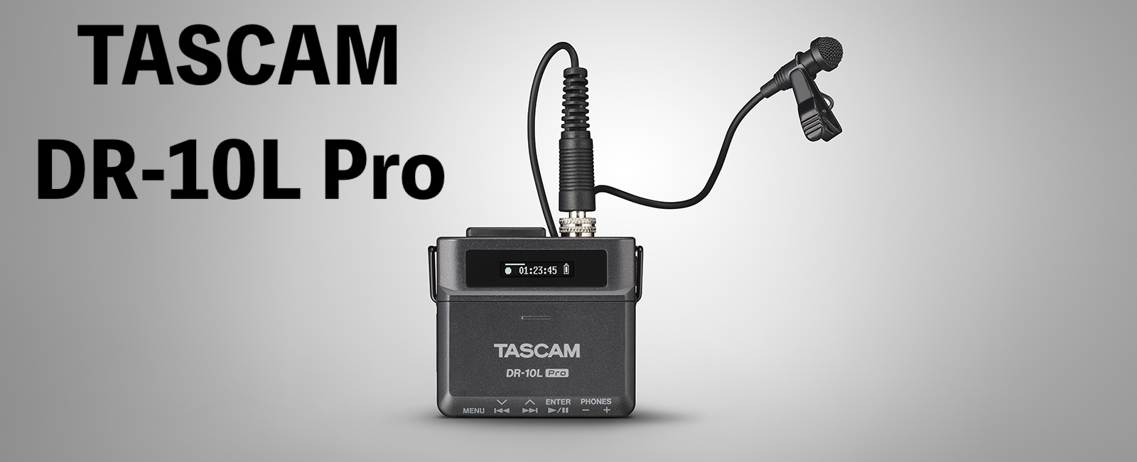 TASCAMの32bit float対応ピンマイクレコーダーDR-10L Proが入荷！当店