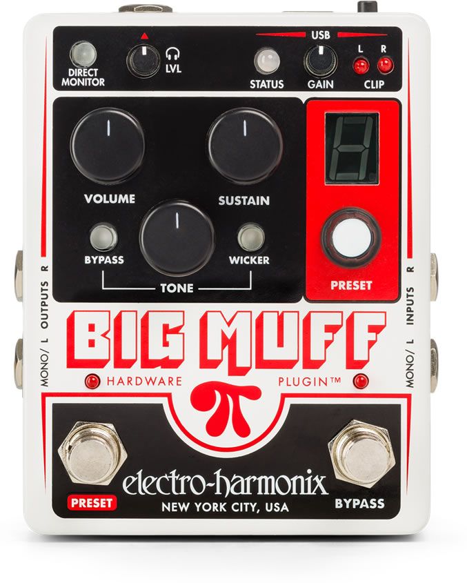 Electro Harmonix】世界で最も愛されているハーモニックディストーション / サスティナーをプラグインにしました！『Big Muff Pi  Hardware Plugin』【島村楽器直方店】｜島村楽器 イオンモール直方店