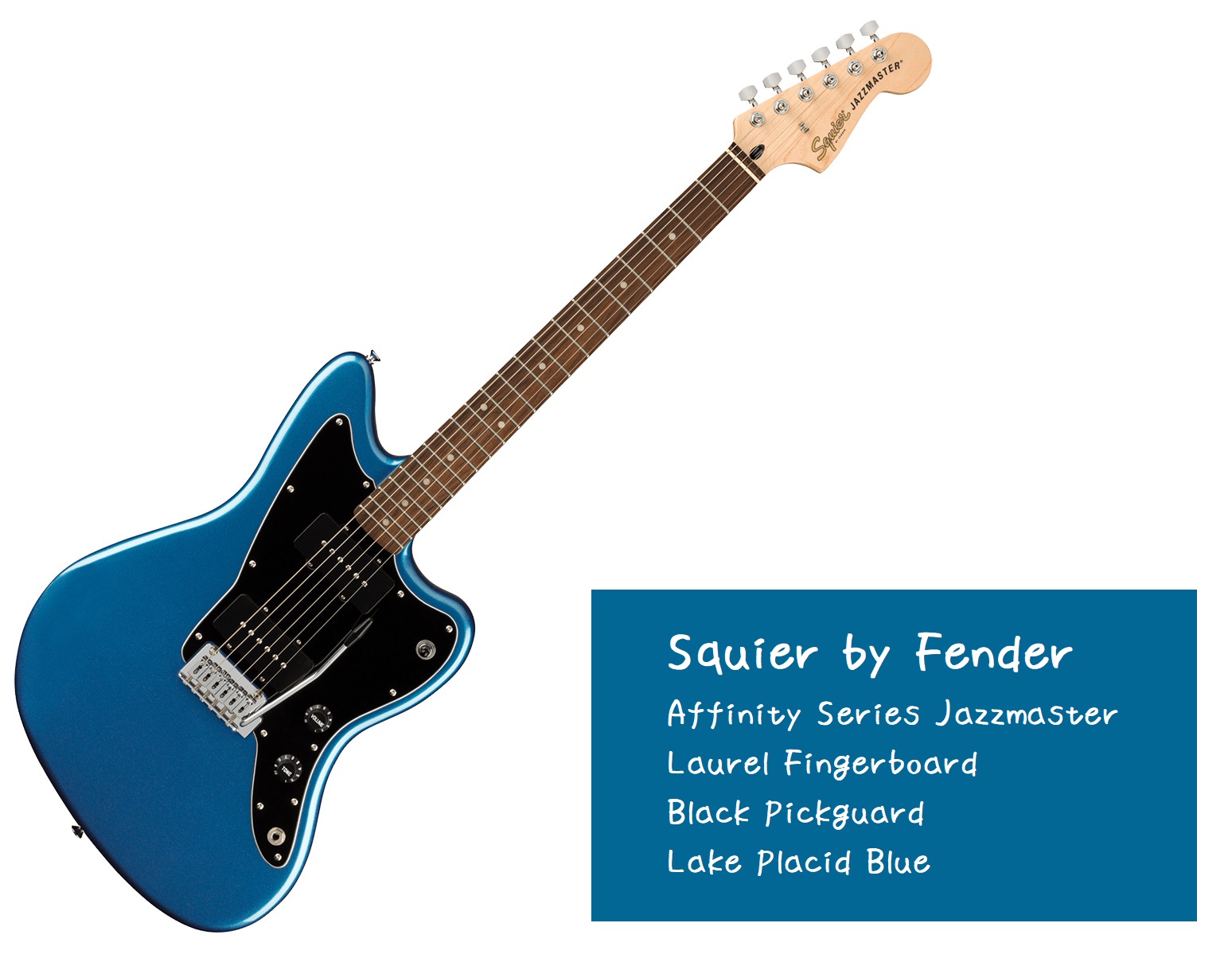スクワイヤ】Squier by Fender Affinity Series Jazzmaster Laurel ...