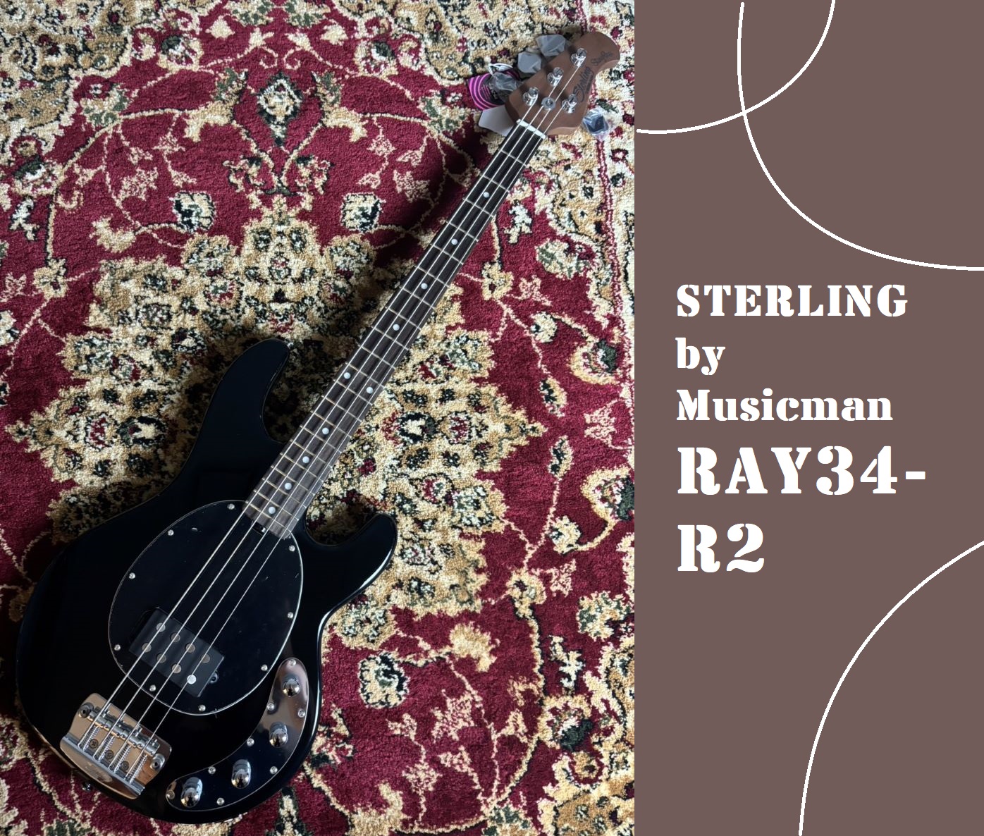 STERLING by Musicman】RAY34-R2 エレキベース 大分店に入荷致しました！｜島村楽器 パークプレイス大分店